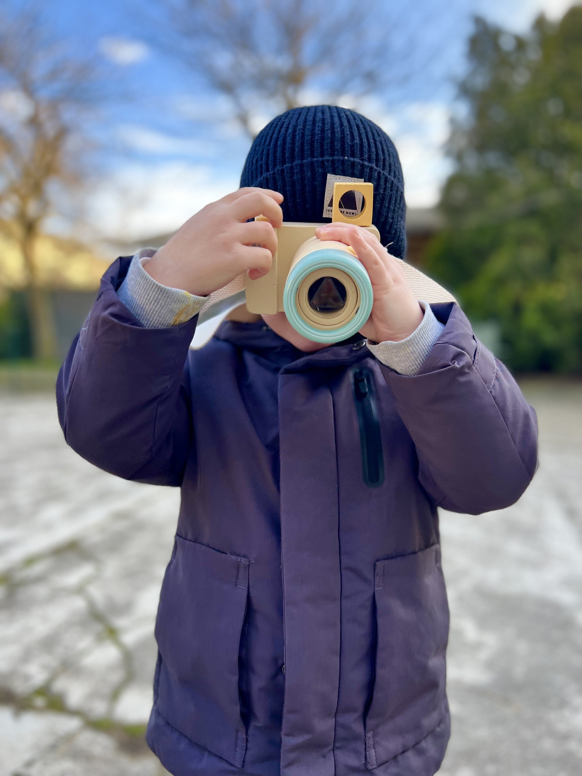 KALEIDOCAMERA Fotocamera caleidoscopio in legno